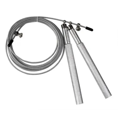 Skakanka aluminiowa ULTRA JUMP ROPE SILVER | PS-4064