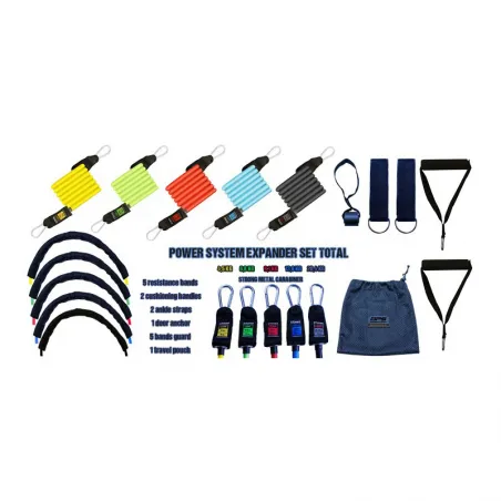 Zestaw Gum Oporowych Power System Exercise Pack Total Expander St PS 4099