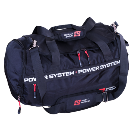 POWER-SYSTEM GYM BAG DYNAMIC BLACK/RED